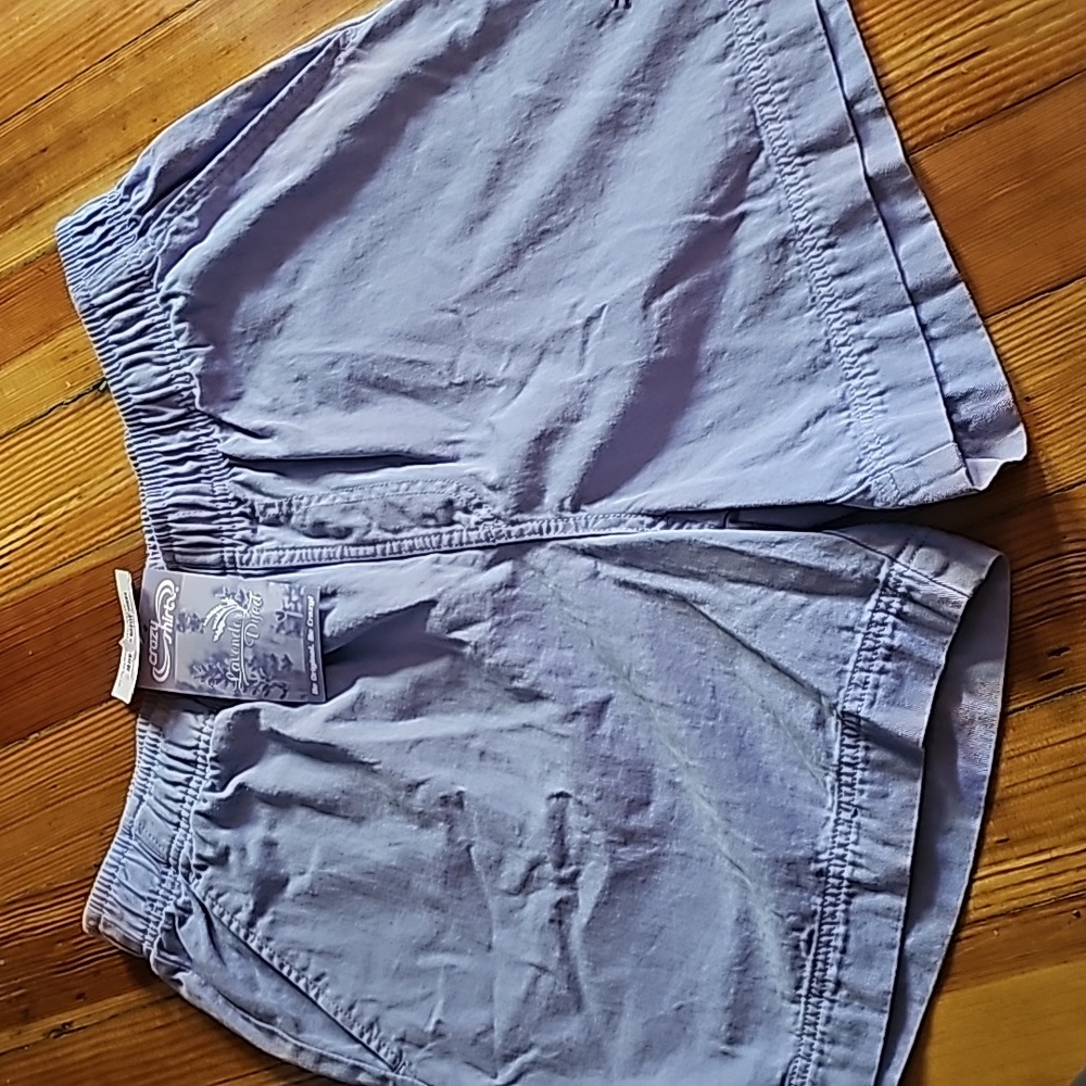 Crazy shirts womens XXL shorts lavender dyed